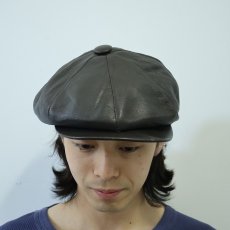 画像3: 80〜90's DOBBS USA製 レザーキャスケット BROWN XL (3)