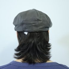 画像4: 80〜90's DOBBS USA製 レザーキャスケット BROWN XL (4)