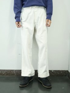 画像2: 〜60's UNKNOWN コットンワークパンツ W31 (2)