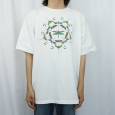 画像2: 90's LIBERTY GRAPHICS USA製 "S. Balch" 昆虫プリントTシャツ XL  (2)