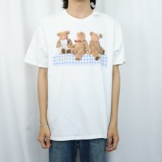画像2: 90's ANNE GEDDES 赤ちゃんフォトアートプリントTシャツ L (2)