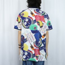 画像3: POLO Ralph Lauren "CUSTOM SLIM FIT" 総柄 ポロシャツ XXL (3)