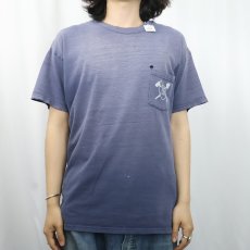 画像3: UNKNOWN ”Ο.Ν.Ρ. FIRE CREW" 消防チーム プリントTシャツ NAVY (3)