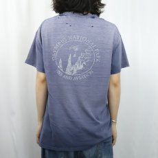 画像4: UNKNOWN ”Ο.Ν.Ρ. FIRE CREW" 消防チーム プリントTシャツ NAVY (4)
