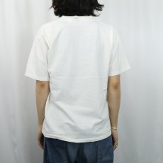 画像3: 90's USA製 "Water drinking Flying Mouse" 戦闘機プリントTシャツ XL (3)