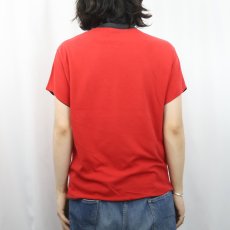 画像4: 80〜90's USA製 "MUMM VSOP COGNAC" ダブルフェイス リバーシブルTシャツ BLACK (4)