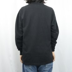 画像3: 90's USA製 ネコプリントロンT BLACK XL (3)