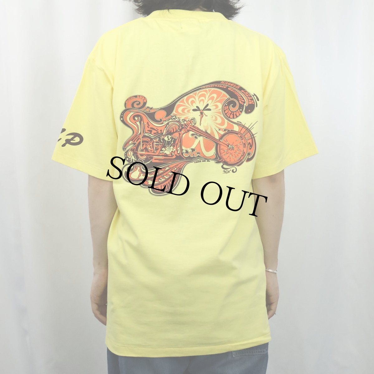 画像4: 90's MOP Motorcycle Garments USA製 イラストプリントTシャツ L (4)