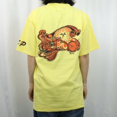 画像4: 90's MOP Motorcycle Garments USA製 イラストプリントTシャツ L (4)