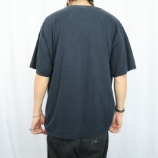 画像3: 2000's "I live at the corner of...” メッセージプリントTシャツ BLACK XL (3)