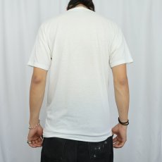 画像3: 80's SNOOPY "The hottest summer..." ポリエステル×コットン キャラクタープリントTシャツ L (3)