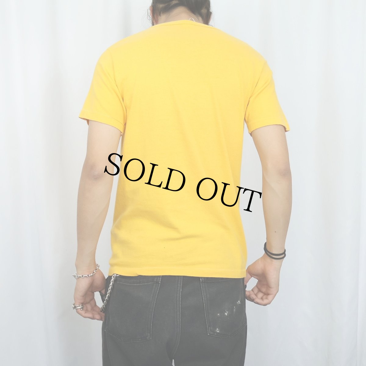 画像3: 70〜80's SNOOPY "JOE COOL" キャラクタープリントTシャツ L (3)