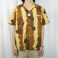 画像2: 70's Tropicana HAWAII 総柄 コットンハワイアンシャツ (2)