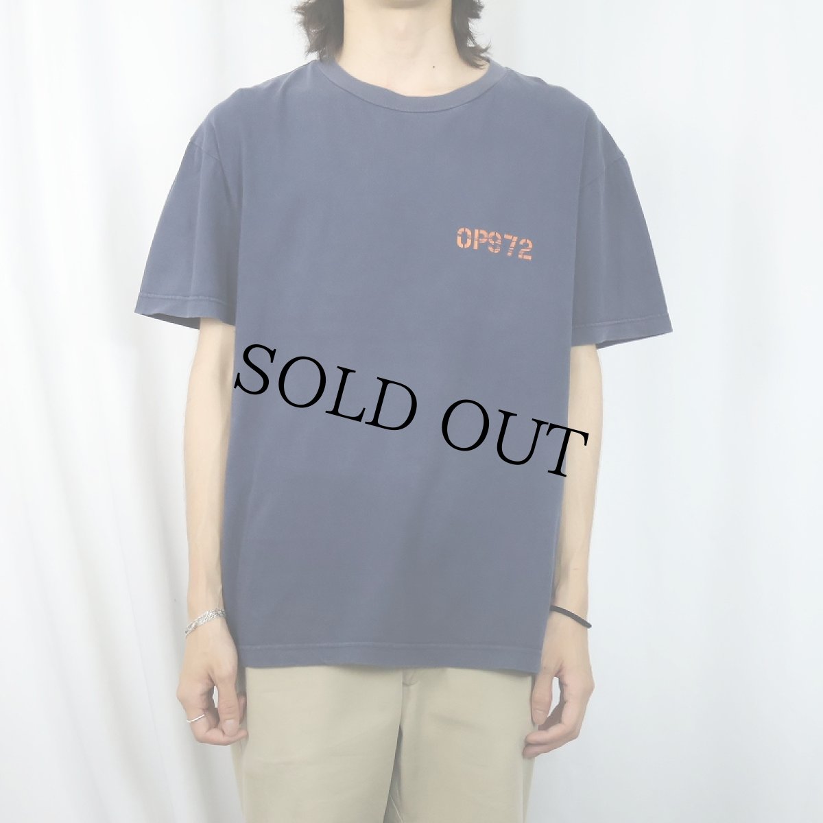 画像3: 80〜90's Ocean Pacific "OP972" プリントTシャツ NAVY L (3)