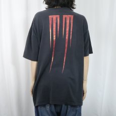 画像4: 00's MARILYN MANSON ロックミュージシャン プリントTシャツ BLACK (4)