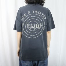 画像4: 2000's Korn "Sick & Twisted" メタルバンド ツアープリントTシャツ BLACK XL (4)