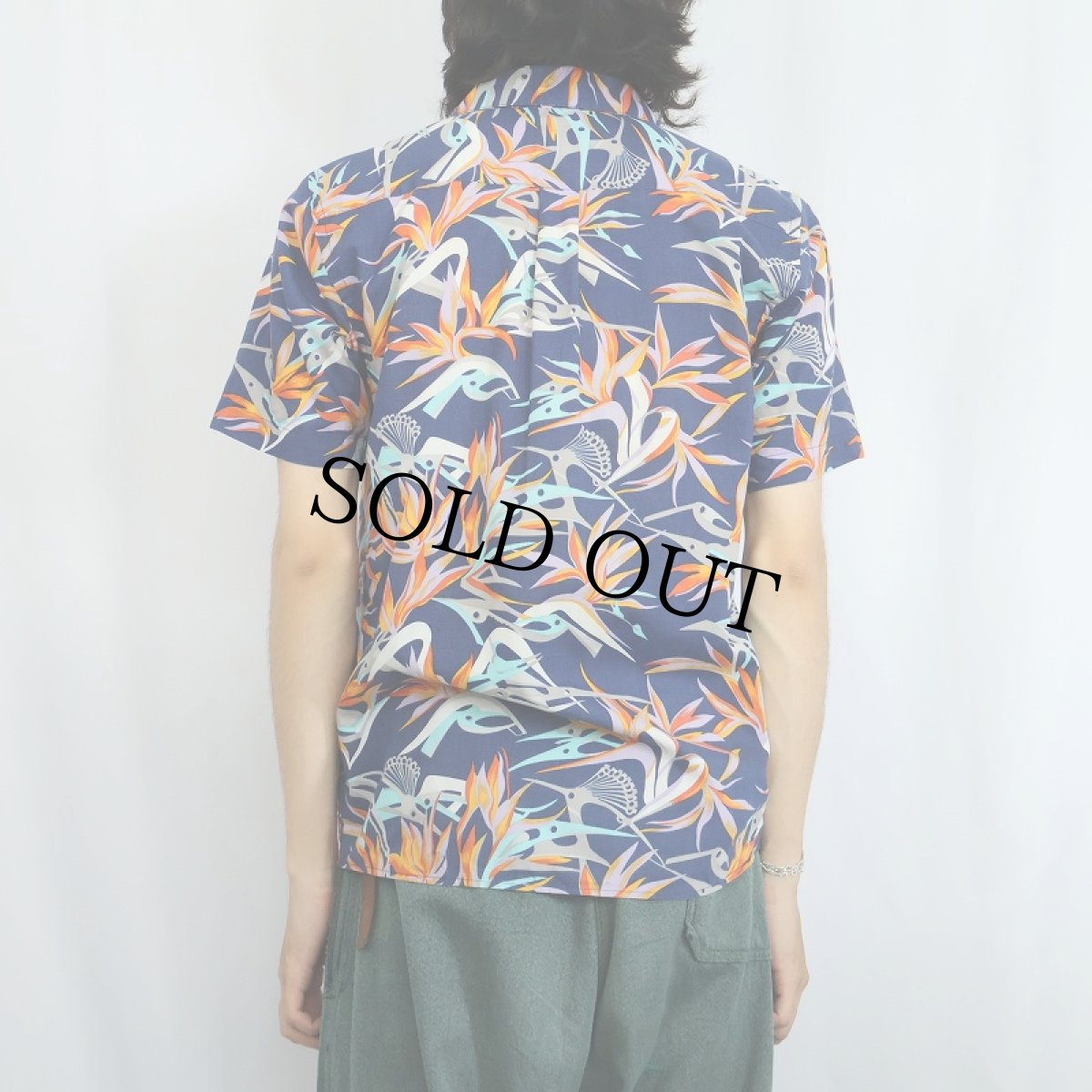 画像3: 2016SS Patagonia "ORGANIC COTTON" 総柄 コットンシャツ S (3)