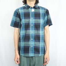 画像2: 2012SS Patagonia "ORGANIC COTTON" チェック柄 コットンシャツ S (2)
