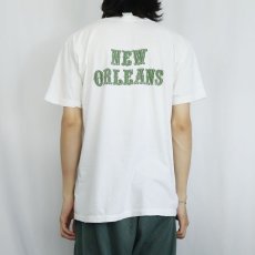 画像4: 90's "Treffpunkt der reiferen Jugend" イラストプリントTシャツ XXL (4)