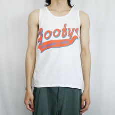 画像2: 90's USA製 "Gootys Restaurant & Lounge" プリントタンクトップ M (2)