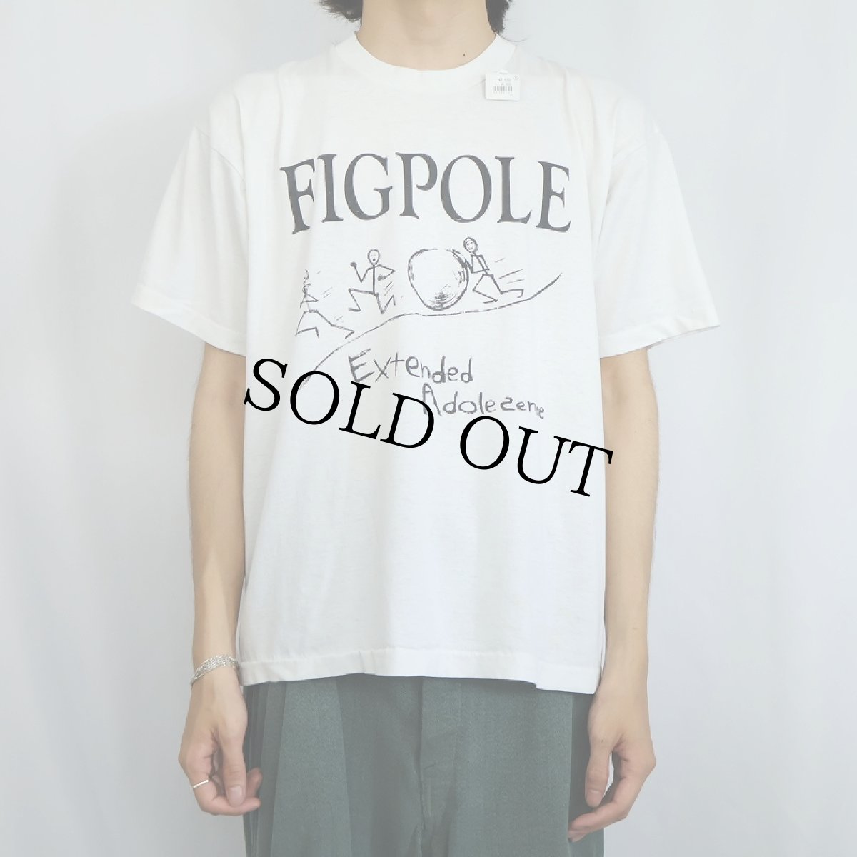 画像2: 〜90's "FIGPOLE" イラストプリントTシャツ (2)