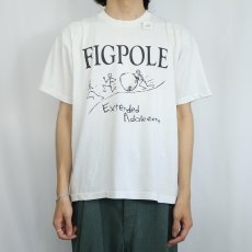 画像2: 〜90's "FIGPOLE" イラストプリントTシャツ (2)