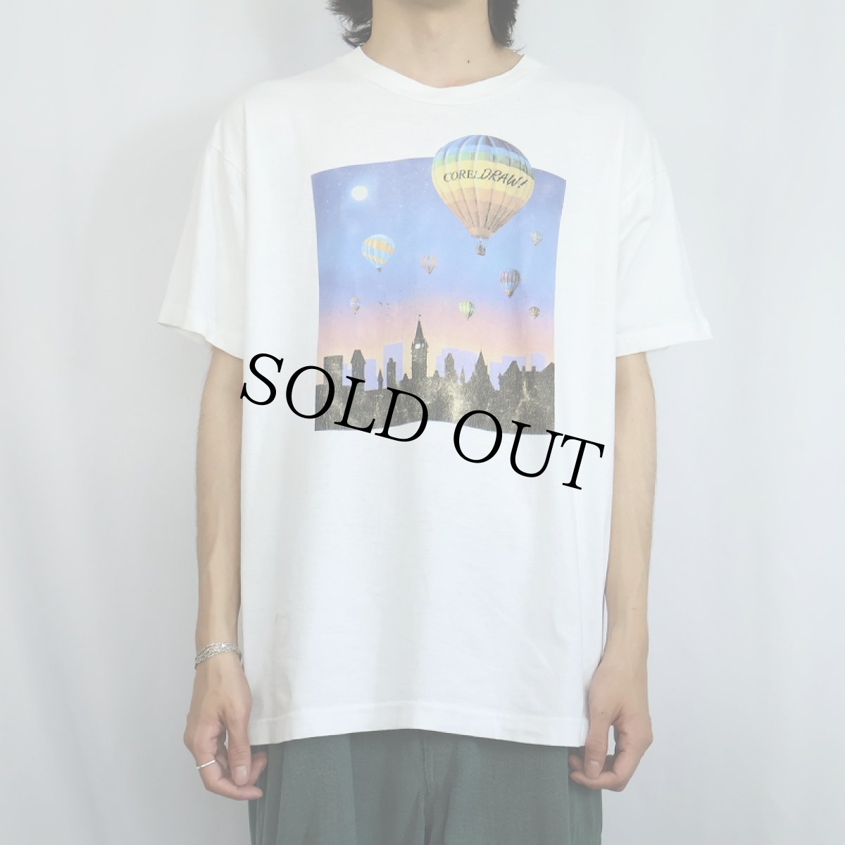 画像3: 90's CANADA製 "COREL DRAW!" ソフトウェア プリントTシャツ XL (3)