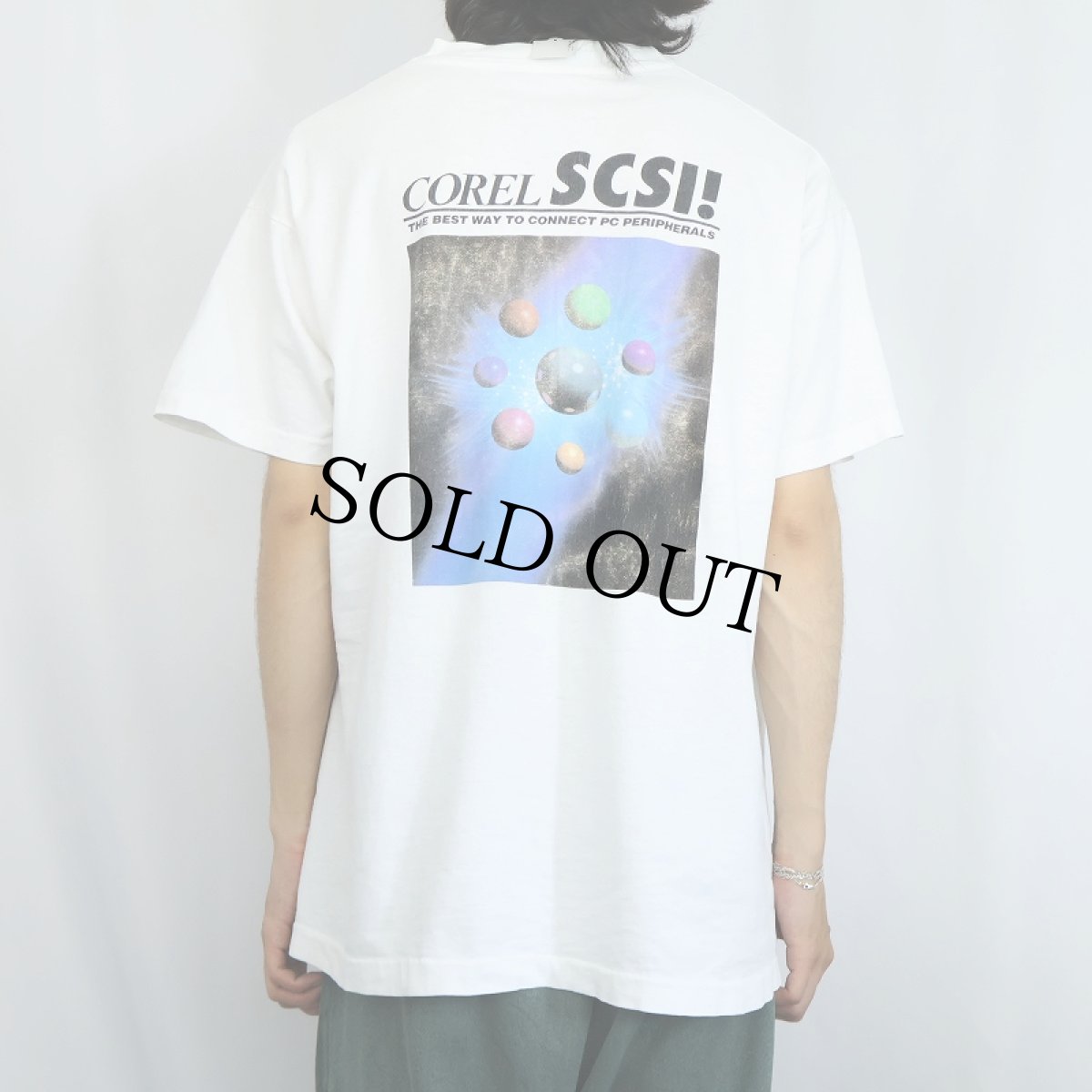 画像4: 90's CANADA製 "COREL DRAW!" ソフトウェア プリントTシャツ XL (4)