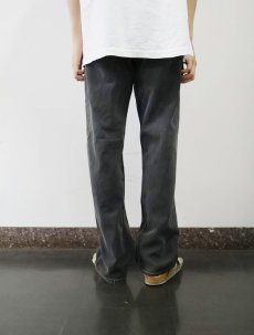 画像3: 2000's Levi's 505 REGULAR FIT USA製 "サルファブラック" ブラックデニムパンツ W35 (3)