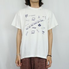 画像2: 90's MJM Software "For all the tools you need..." IT企業 プリントTシャツ (2)
