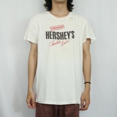 画像2: 80〜90's HERSHEY'S USA製 お菓子企業 プリントTシャツ XL  (2)