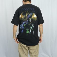 画像4: 90's DC COMICS USA製 "BATMAN FOREVER" キャラクタープリントTシャツ BLACK XL (4)