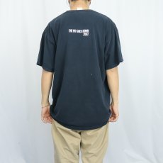 画像4: 2000's "SMOKIN' ACES" アクション映画プリントＴシャツ BLACK XL (4)