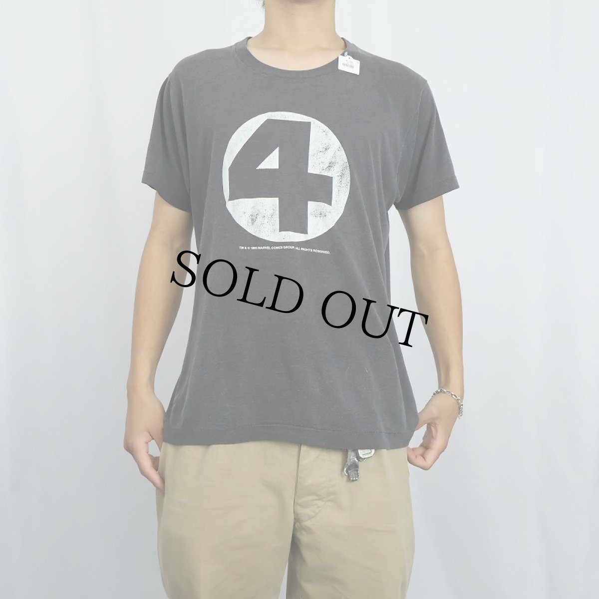 画像2: 80's MARVEL "FANTASTIC FOUR" ロゴプリントTシャツ (2)