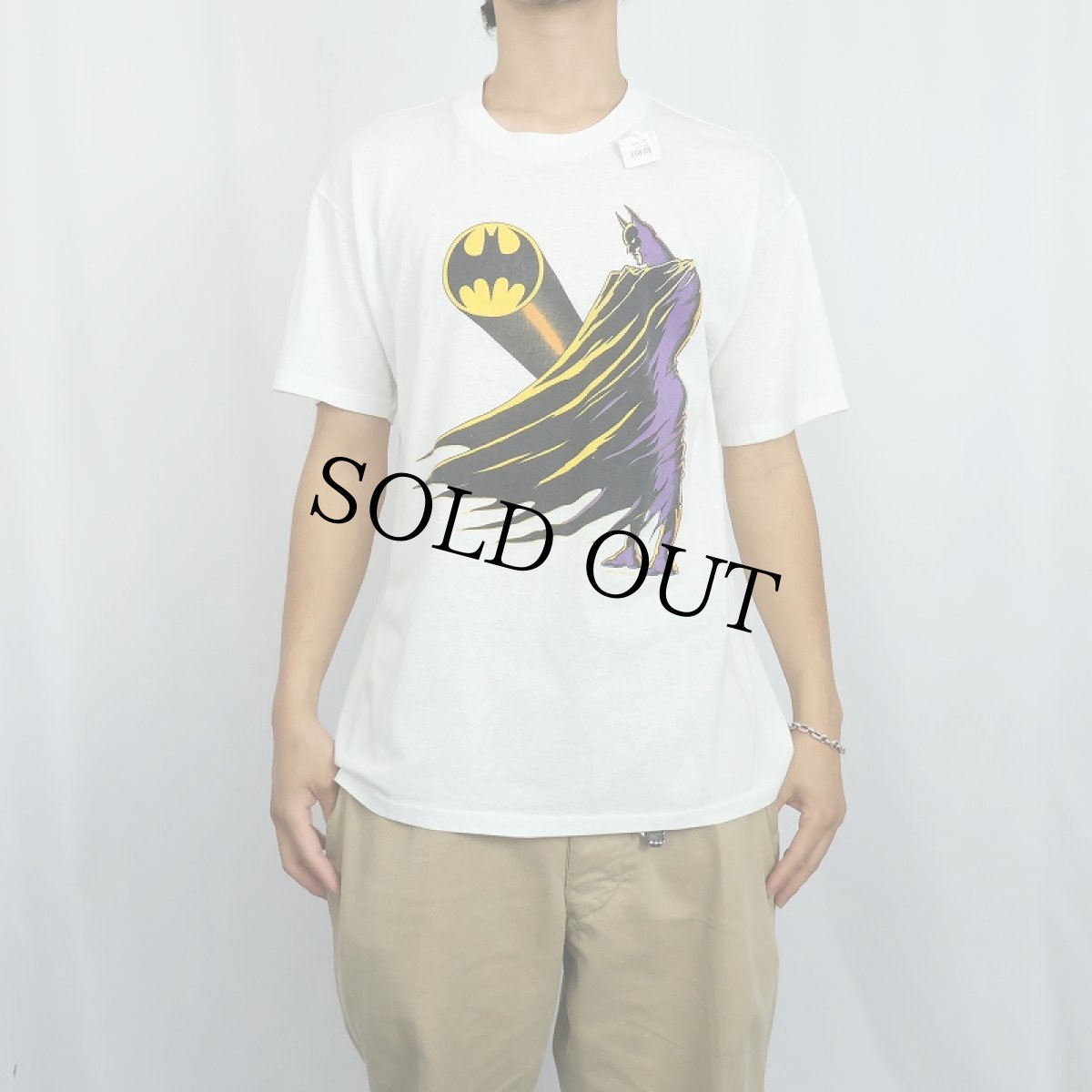 画像2: 80's DC COMICS USA製 "BATMAN" キャラクタープリントTシャツ L (2)