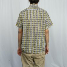 画像3: 60's Artvogue of California 総柄 コットンオープンカラーシャツ L (3)