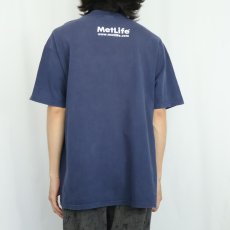 画像3: SNOOPY "MET... IPO..." キャラクタープリントTシャツ NAVY XL (3)