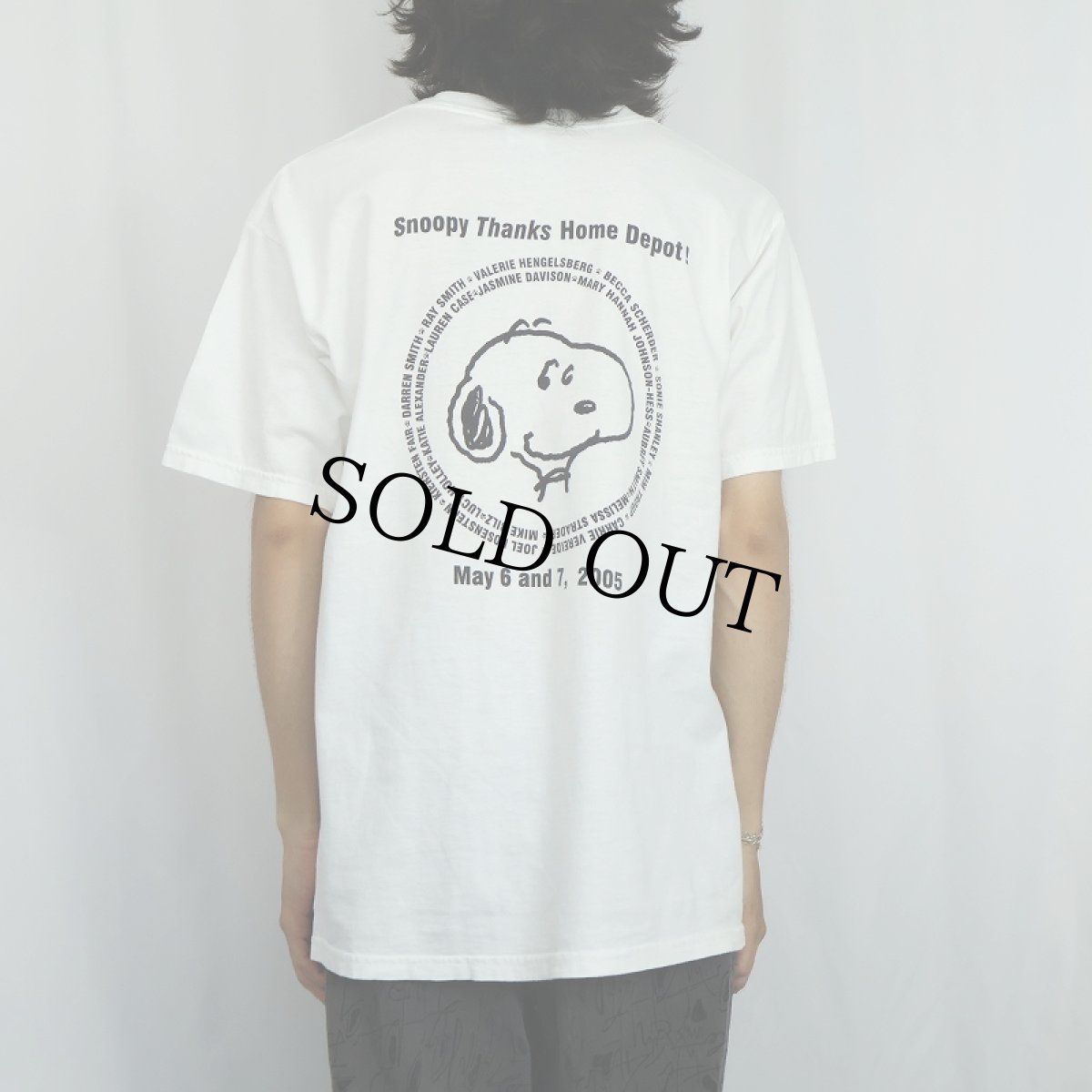 画像3: SNOOPY "Eden Chrristian Academy Presents SNOOPY THE MUSICAL" キャラクタープリントTシャツ L (3)