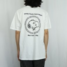 画像3: SNOOPY "Eden Chrristian Academy Presents SNOOPY THE MUSICAL" キャラクタープリントTシャツ L (3)