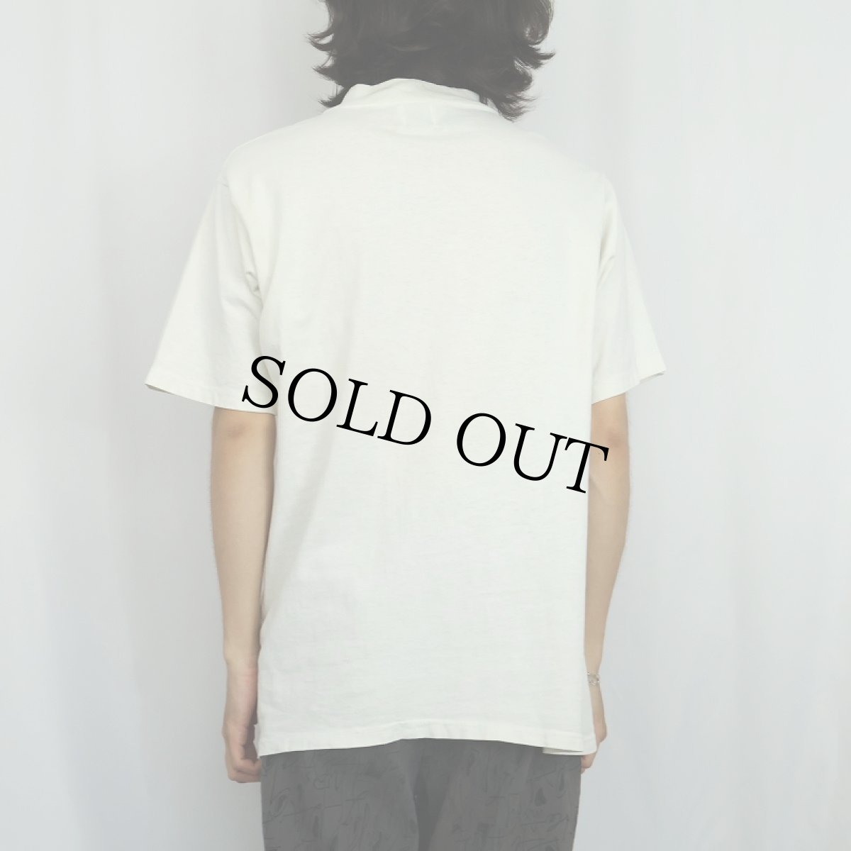 画像3: 90's GALT SAND USA製 "FRONTIER HERBS" プリントTシャツ M (3)