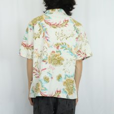 画像3: 70's Jantzen USA製 総柄 ハワイアンシャツ XL (3)