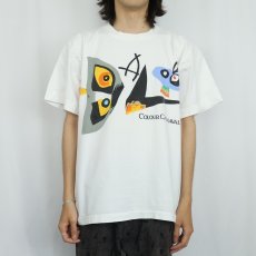画像2: 90's Tony Produvtions "COLOUR CARNAVAL" アートプリントTシャツ L (2)