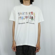 画像2: 90's USA製 "Shriners Hospitals" イラストプリントTシャツ L (2)