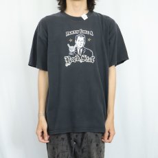 画像2: 2000's "PARTY LIKE A ROCKSTAR" プリントTシャツ BLACK XL (2)