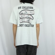画像4: 90's "Studios are For Sissies." メッセージプリントTシャツ L (4)