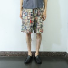 画像2: POLO Ralph Lauren インディアンマドラスチェック柄 コットンショーツ W39 (2)