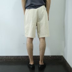 画像3: POLO Ralph Lauren "POLO CHINO" 2タック コットンチノショーツ W33 (3)