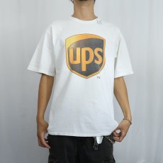 画像2: 2000's "CHASE" 物流企業 ロゴプリントTシャツ L (2)