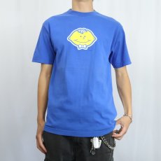 画像2: 90's LEMONHEAD USA製 キャンディーブランド キャラクタープリントTシャツ XL (2)