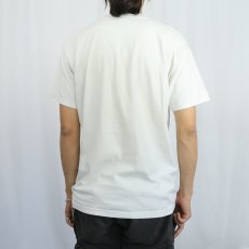 画像3: 2000's "BUDWAY" ファストフードチェーン パロディプリントTシャツ L (3)